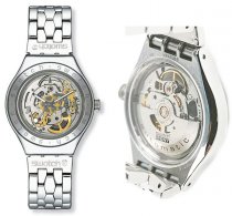 Guess Men's U25004L1 Silver Stainless-Steel Quartz Watch with Silver Dial FFFFFF